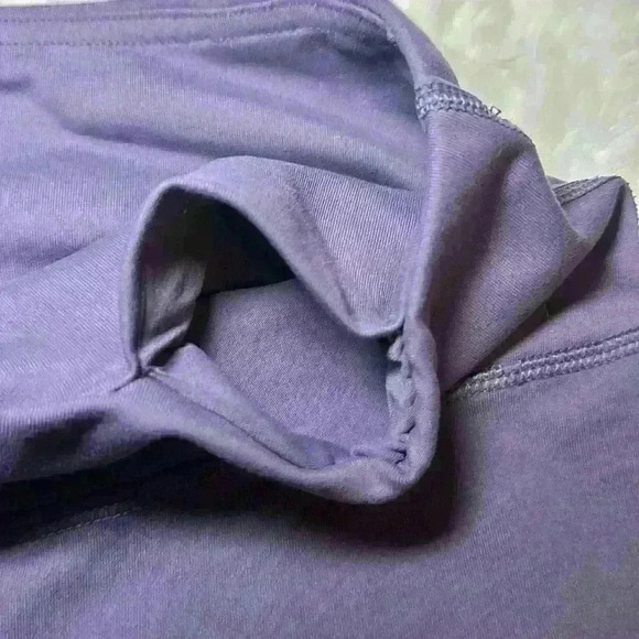 90 Degree by Reflex Plum Colored Super Stretchy Leggings Women’s Size Large - Picture 7 of 9